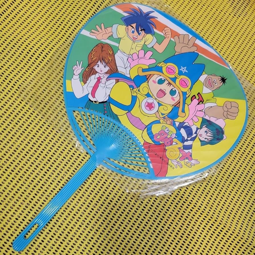 Amazon.co.jp: 昭和レトロポップ《まじかるタルるートくん団扇(うちわ