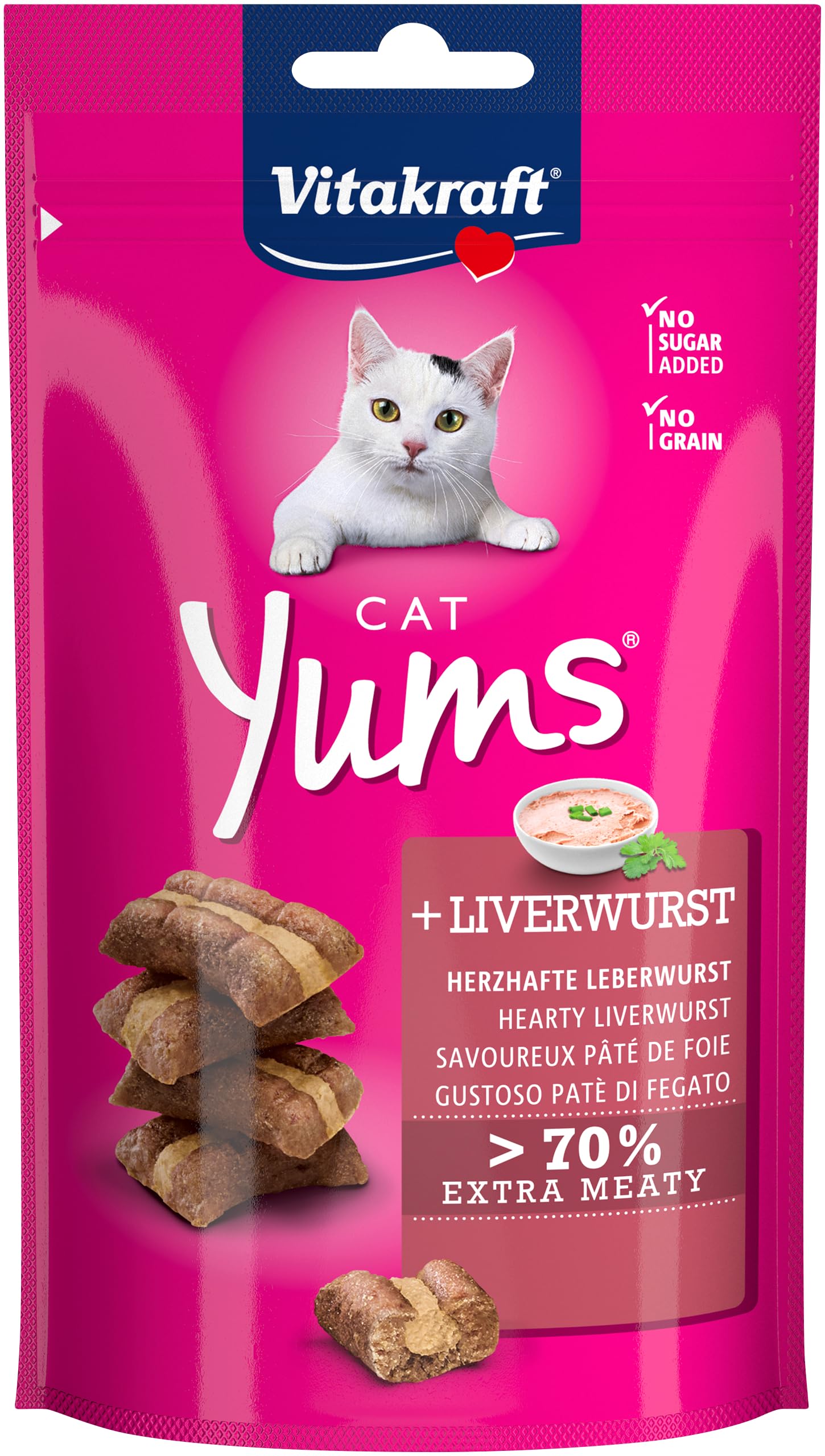 Vitakraft Cat Yums Leberwurst 40 g