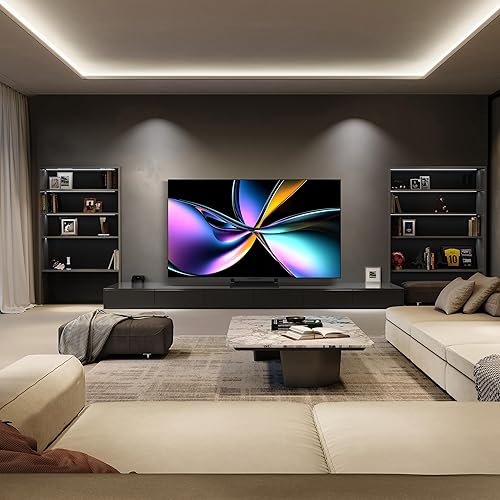 Miniatura 16 de Hisense Smart TV U7 Mini-LED ULED 4K UHD Premium Gaming Google, 65 pulgadas (65U75QG, Mod. 2025) QLED, Native 165Hz, VRR 288, hasta 3000 Nits,