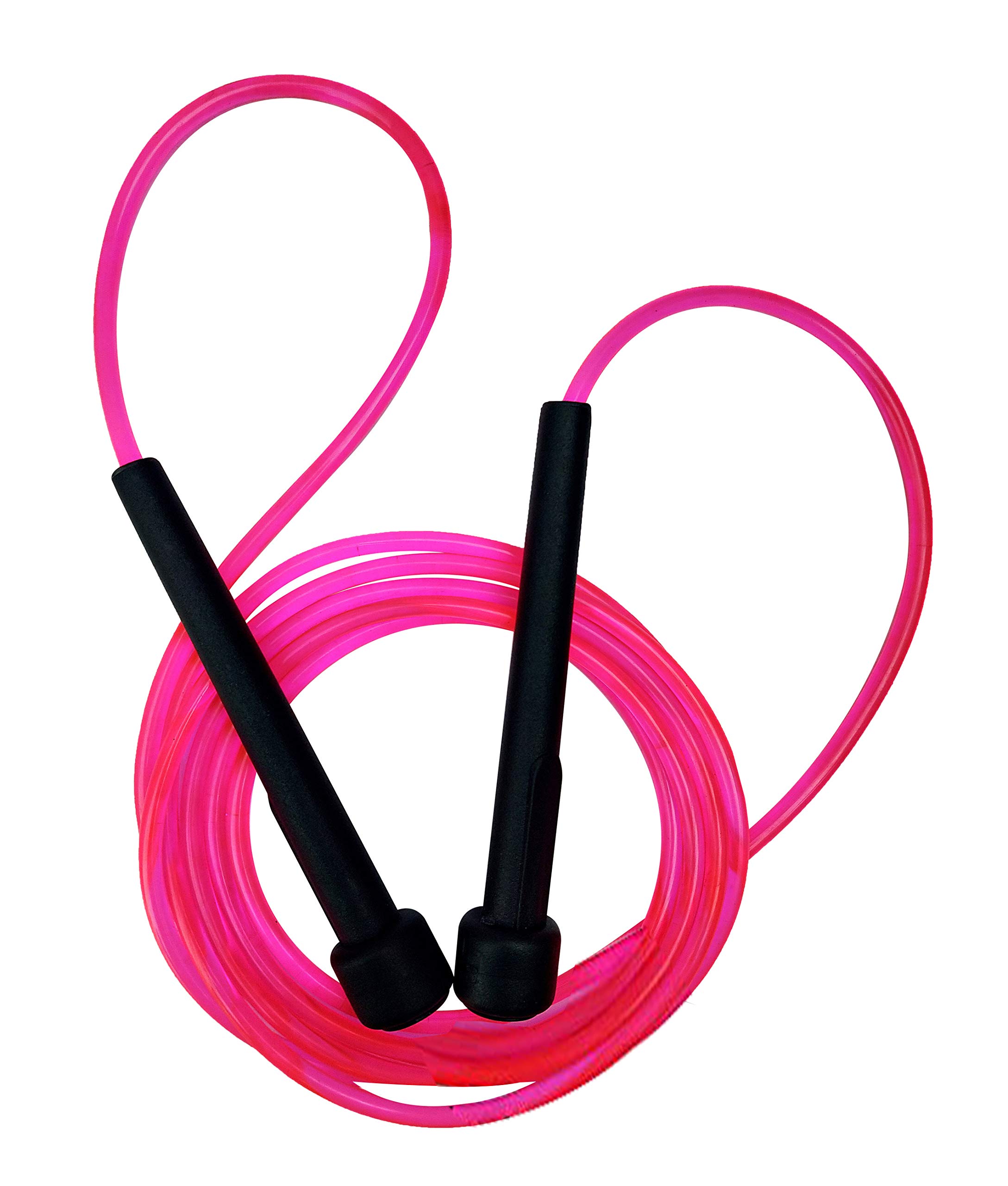 Liffo ® Mens and Womens Polyvinyl Chloride Tangle Free Skipping Rope for Exercise Workout and Weight Loss (Pink) (B07VM9KZQH) Amazon Price History, Amazon Price Tracker