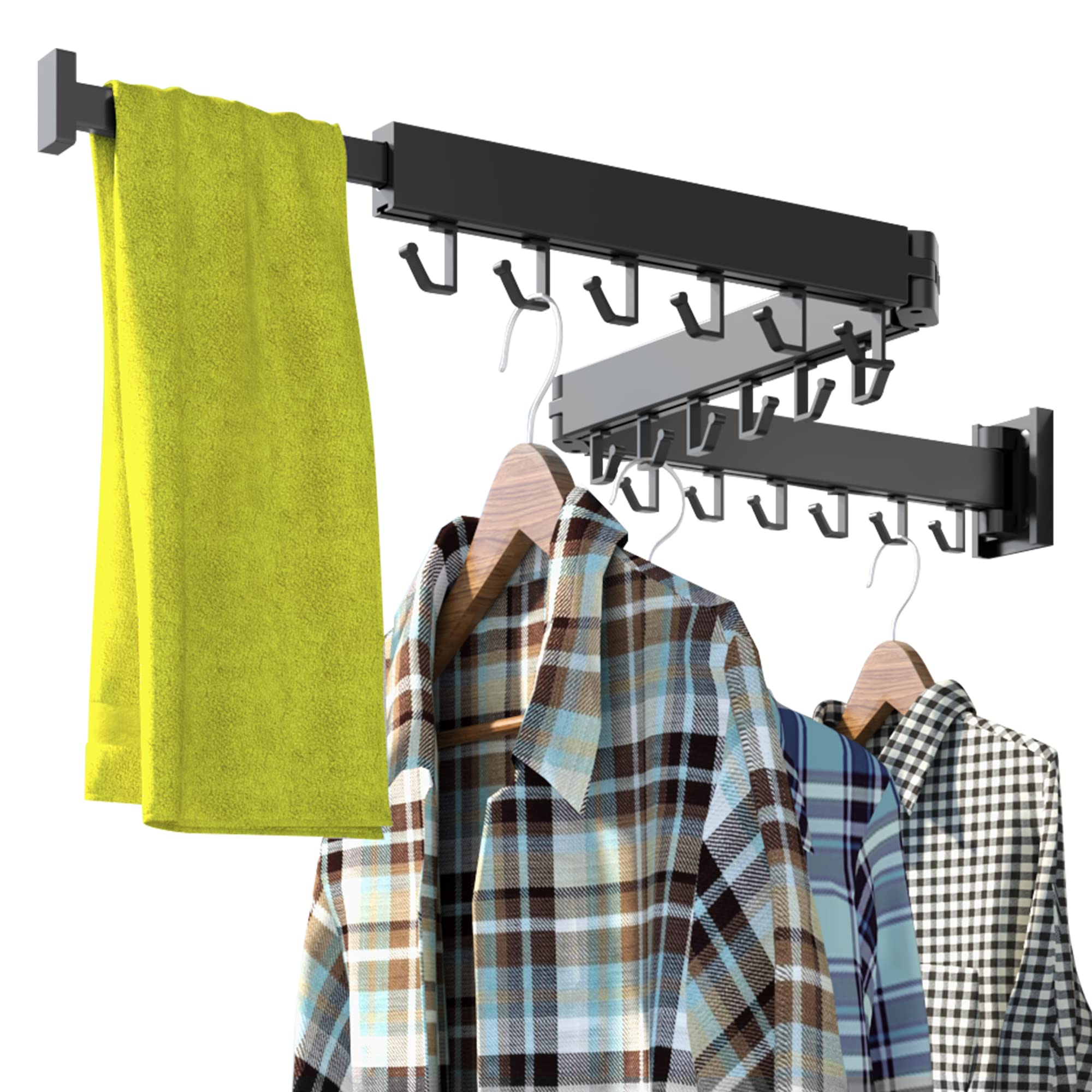 Buy HEILAIYI Clothes Drying Rack,Laundry Drying Rack,Wall ed Clothes