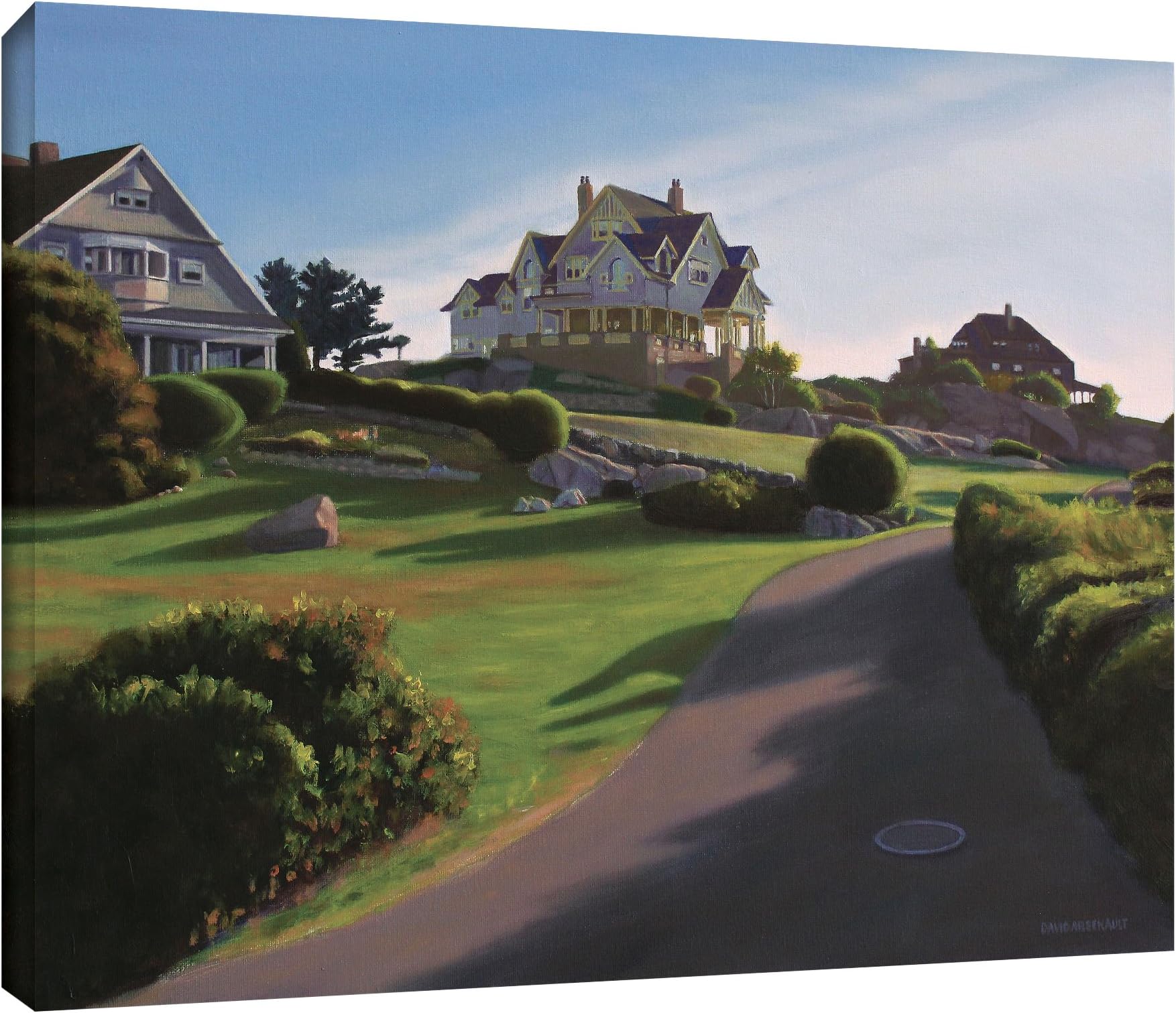 David Arsenault ''Cape Ann Morning, 2013'' Gallery Wrapped Canvas, 18X24
