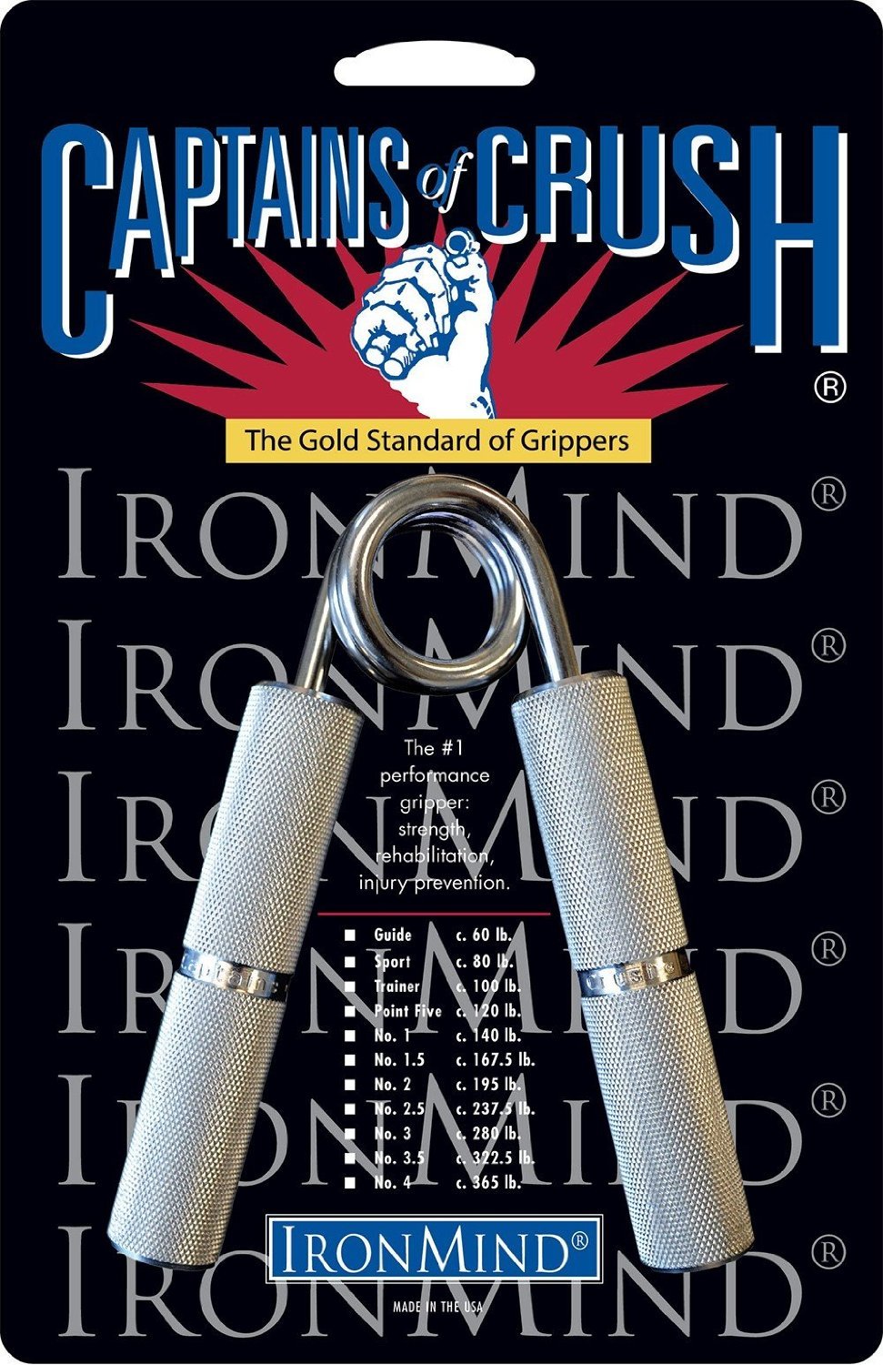 Buy IRONMIND Captains of Crush Hand Gripper No. 2.5 (237.5 lb