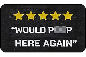 Funny Would Here Again Doormat: Greet Guests with a Whimsical Welcome