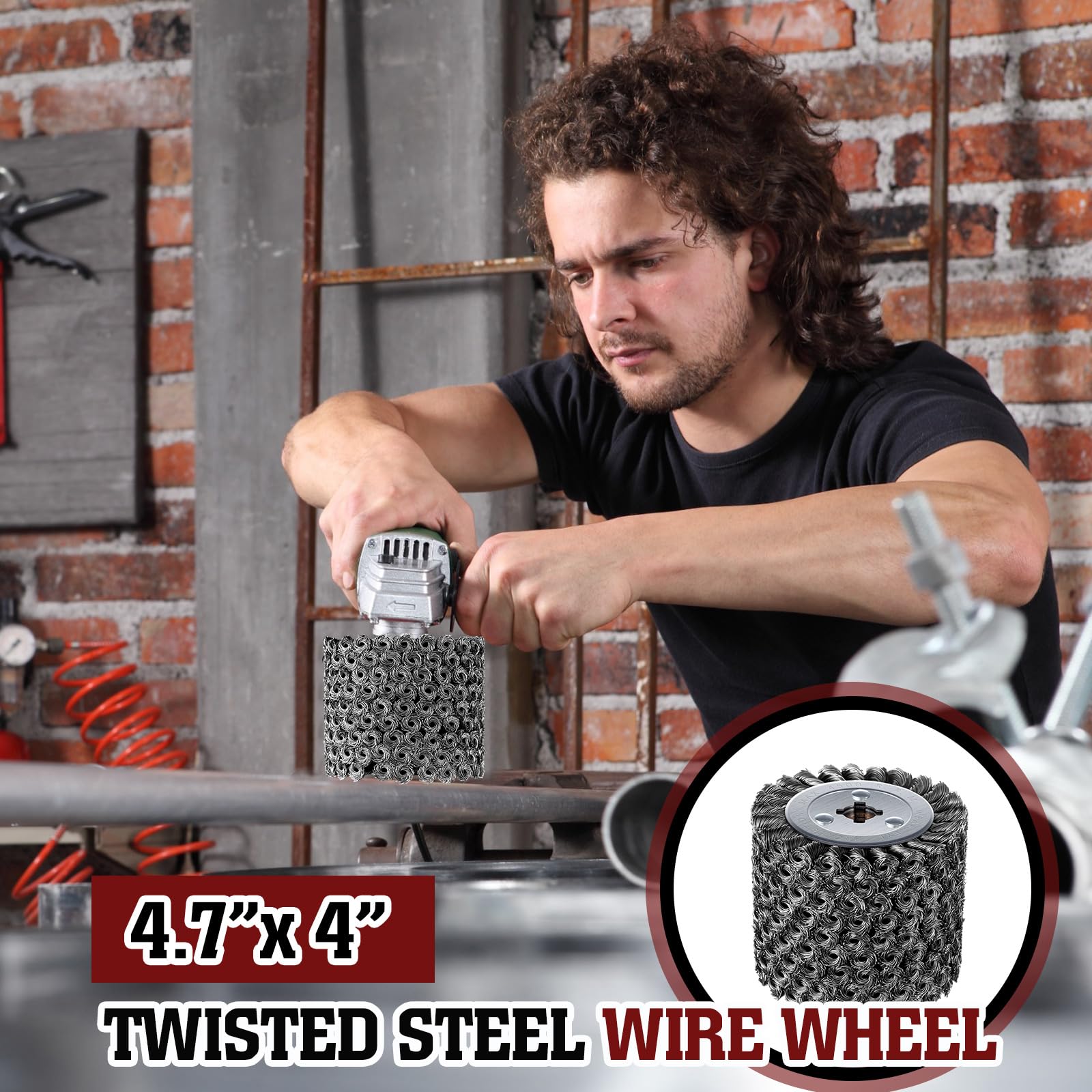 Drawing Wheel Surface Conditioning Tool, Wire Wheel Burundi - View #9