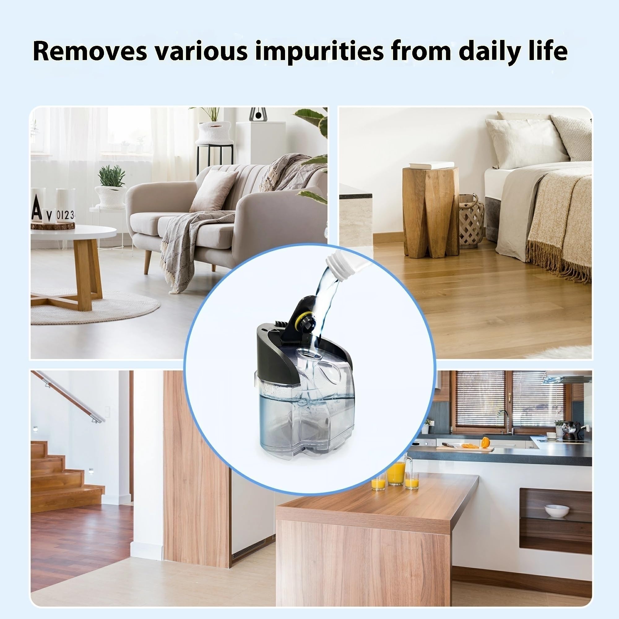 Detergente Per Pavimenti, Confezione Da 3 Flaconi, 500 Ml Per Flacone, Compatibile Con Tineco IFloor 2/3 Breeze, Serie Floor One S3/S5/S5 Pro/S6/S7 Pro, Formula Inodore/deodorante