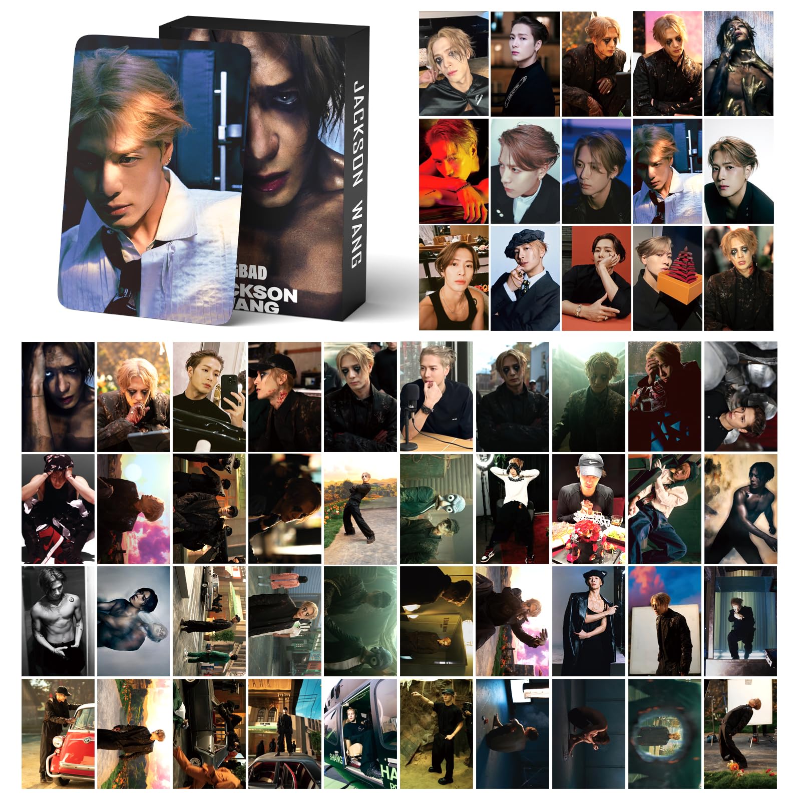 PYAJUU JACKSON WANG Photocards K-POP GOT7 Jackson Wang GBAD Photo
