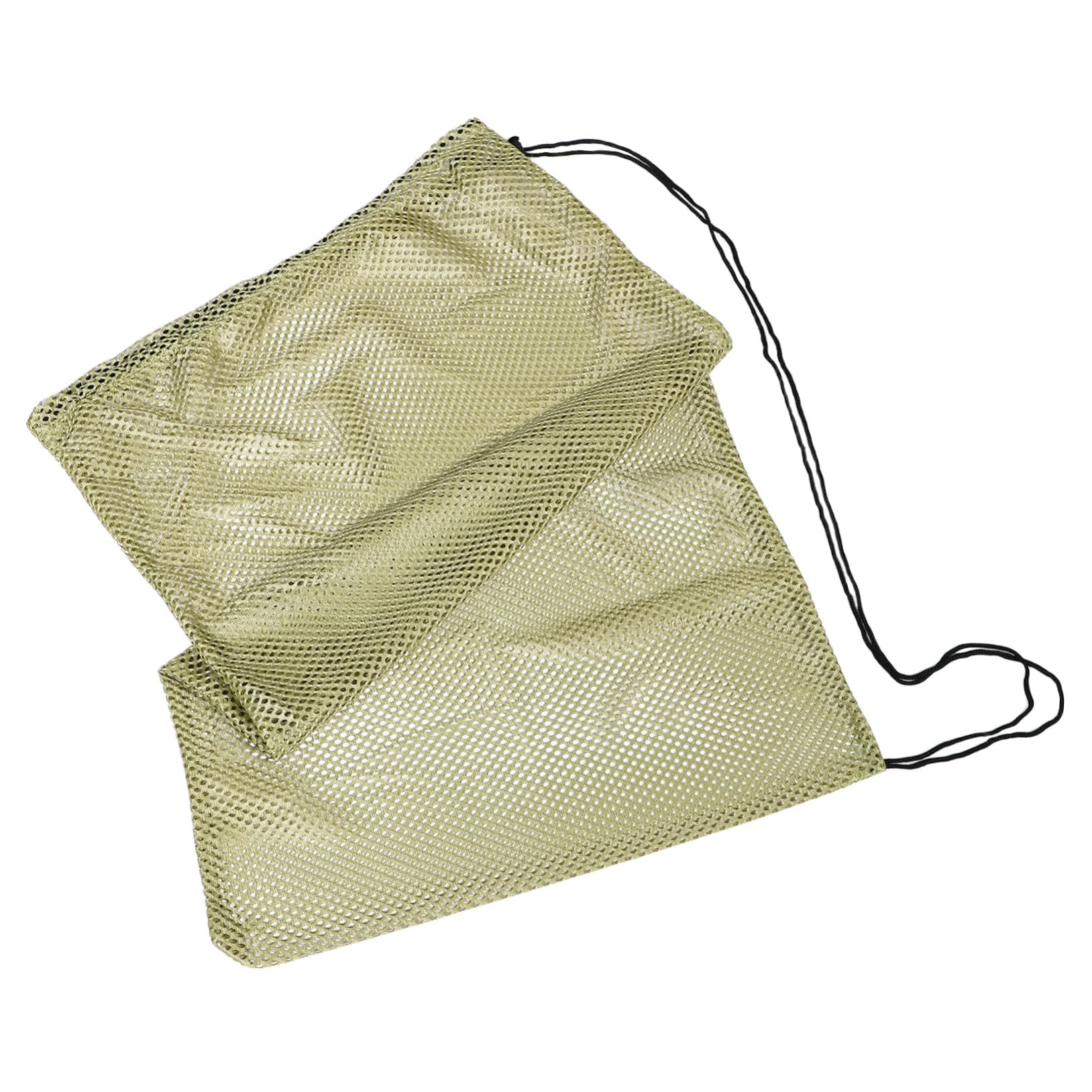 Abaodam Sports Equipment Storage Bag Mesh Drawstring Pouch Ideal for Soccer Basketball Volleyball and More