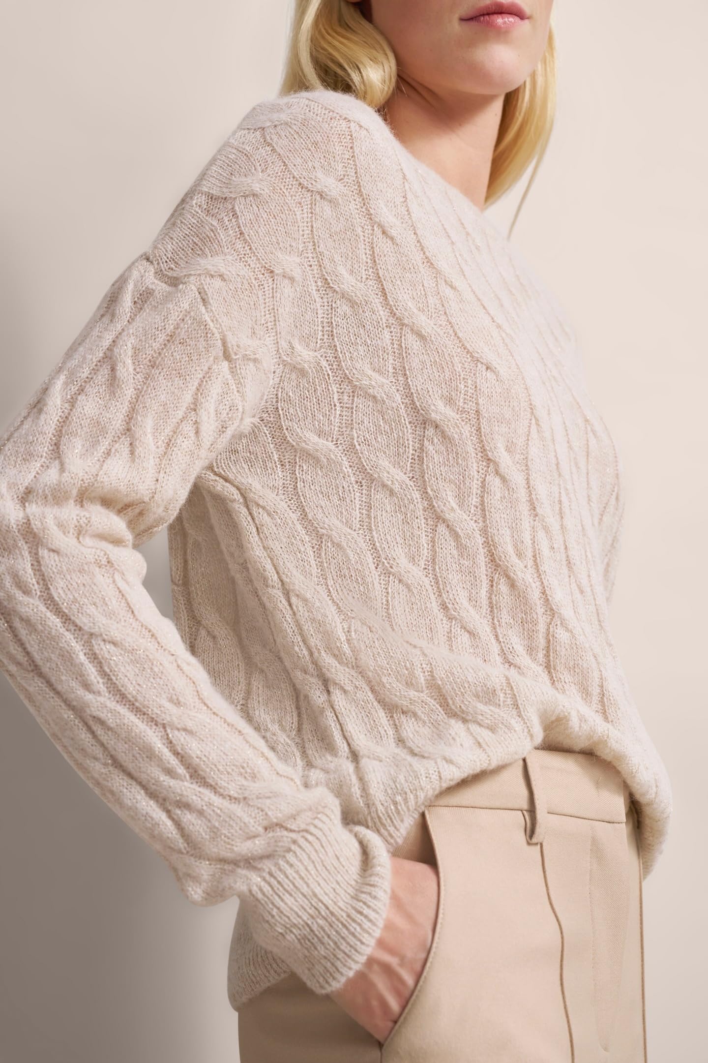 bugatti Damen Pullover Rundhals W9889-5449