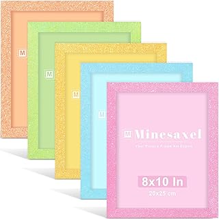 26 TV Wall Ideas You’ll Wish You Tried Sooner 177 8x10 Colorful Picture Frame Set of 5, Wall Gallery 8 x 10 Glitter Photo ...