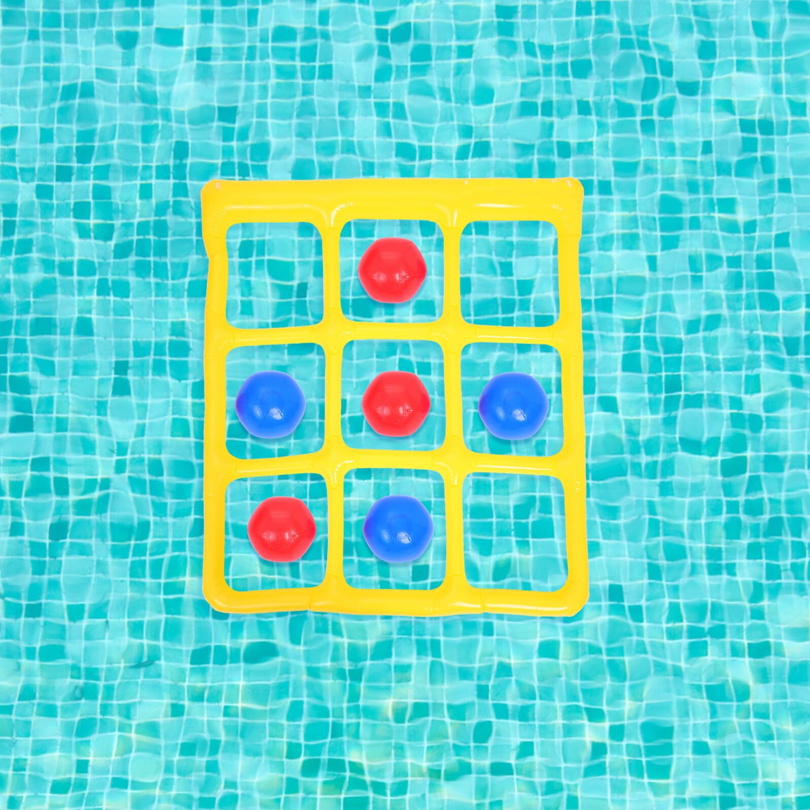 Juguete de Piscina Flotante Inflable de PVC, 1 Set | Decoracion Verano, Juegos de Piscina Inflables, Portátil para Actividades Acuáticas al Aire Libre y Uso Familiar
