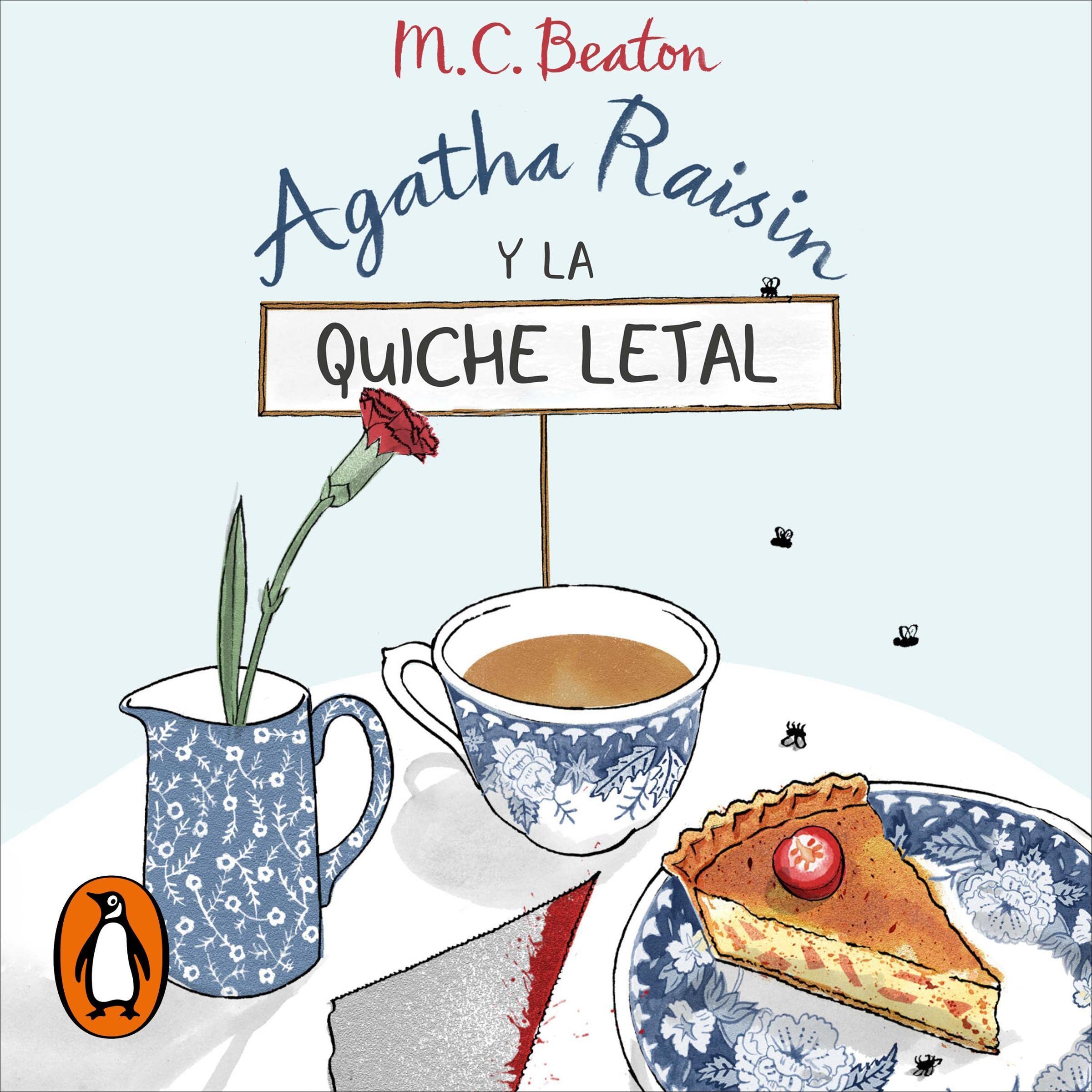 Cover art for Agatha Raisin y la quiche letal (Agatha Raisin 1)