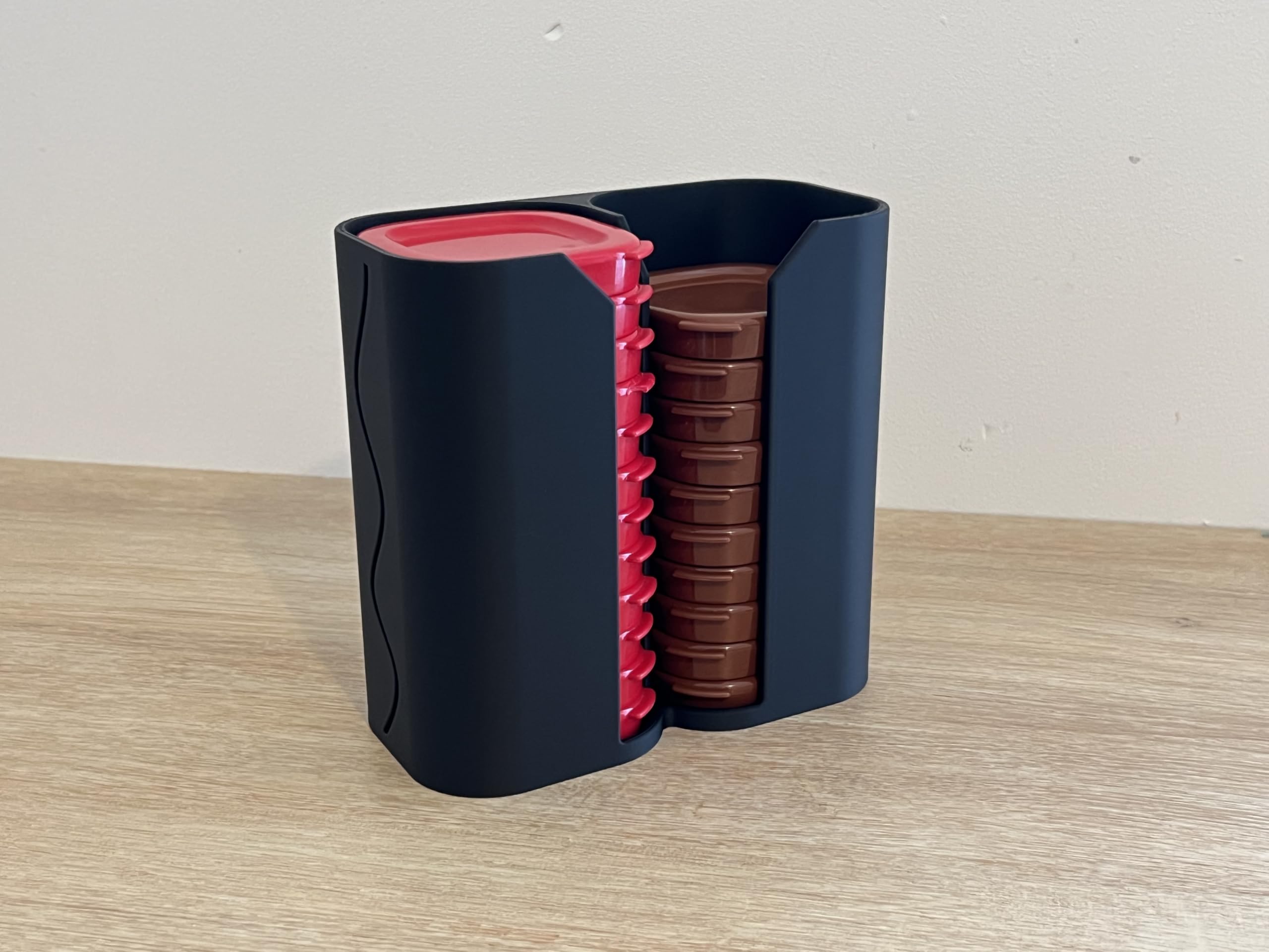 Rangement pour 24 couvercles SEB Multidélices vertical et stable