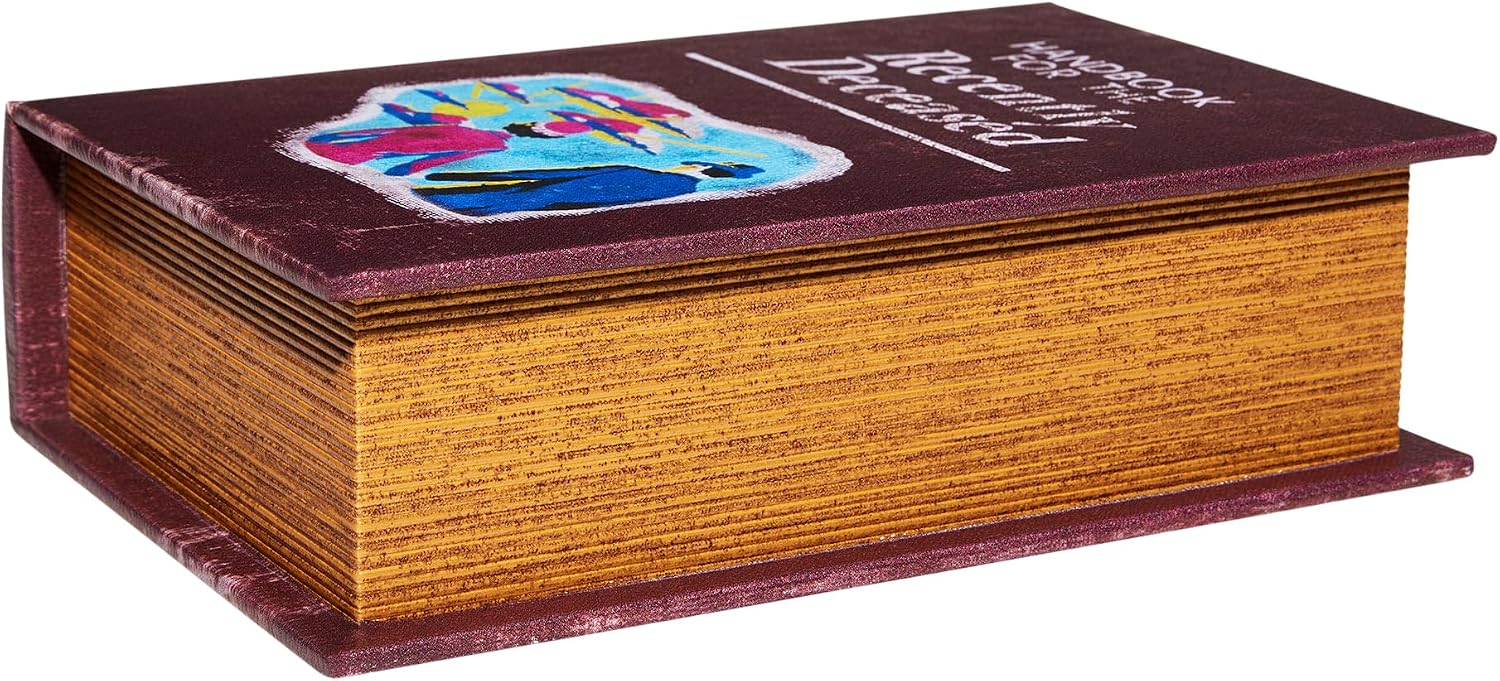Spirit Halloween Handbook for The Recently Deceased Trinket Box - Beetlejuice, Multicolor