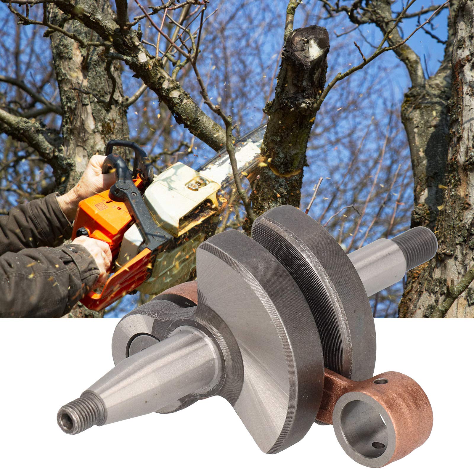 Kit de rodamientos Torvex, juego de rodamientos de cigüeñal y kit de sello de aceite compatible con motosierra 268 272XP, reconstrucción de motor 503 61 33-71