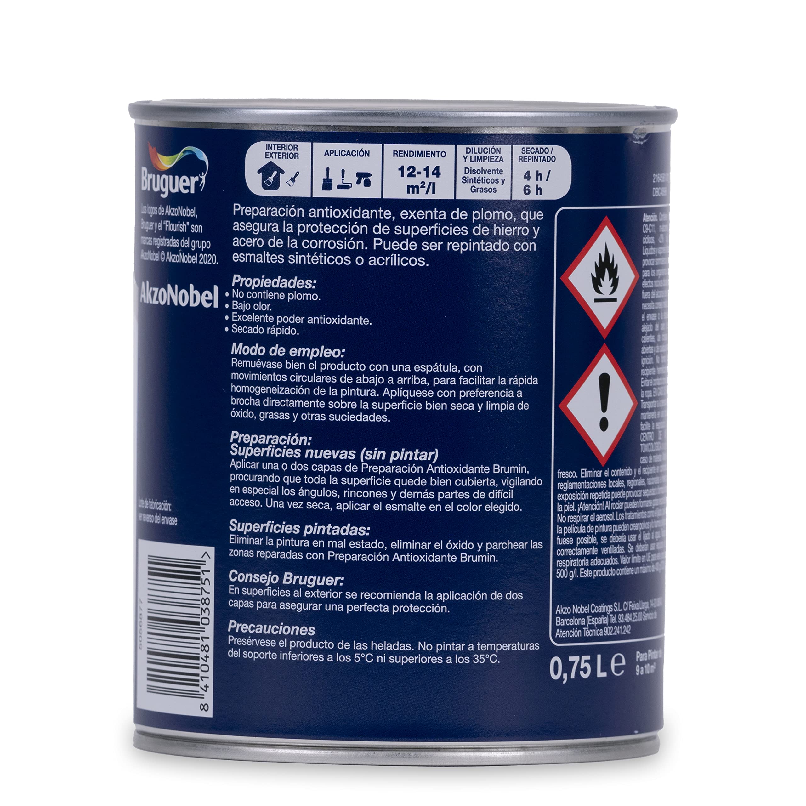 Bruguer Preparación Antioxidante Brumin 750 ml