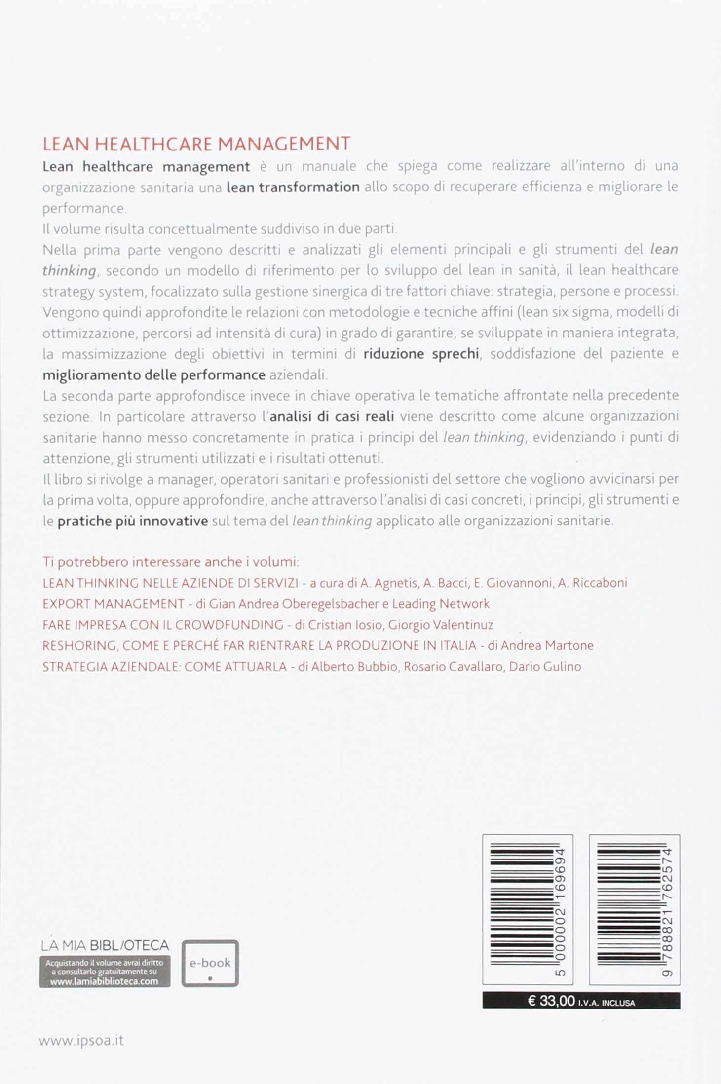 Lean Healthcare Management