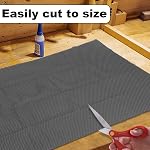 Anti-Slip Router Table Mat Non Slip Work Bench Top Mat - 24" x 48" 2pcs Durable Non Slip Pad Tool Mats for Workshop Woodworking Router Cabinet Drawer Shelf Liner