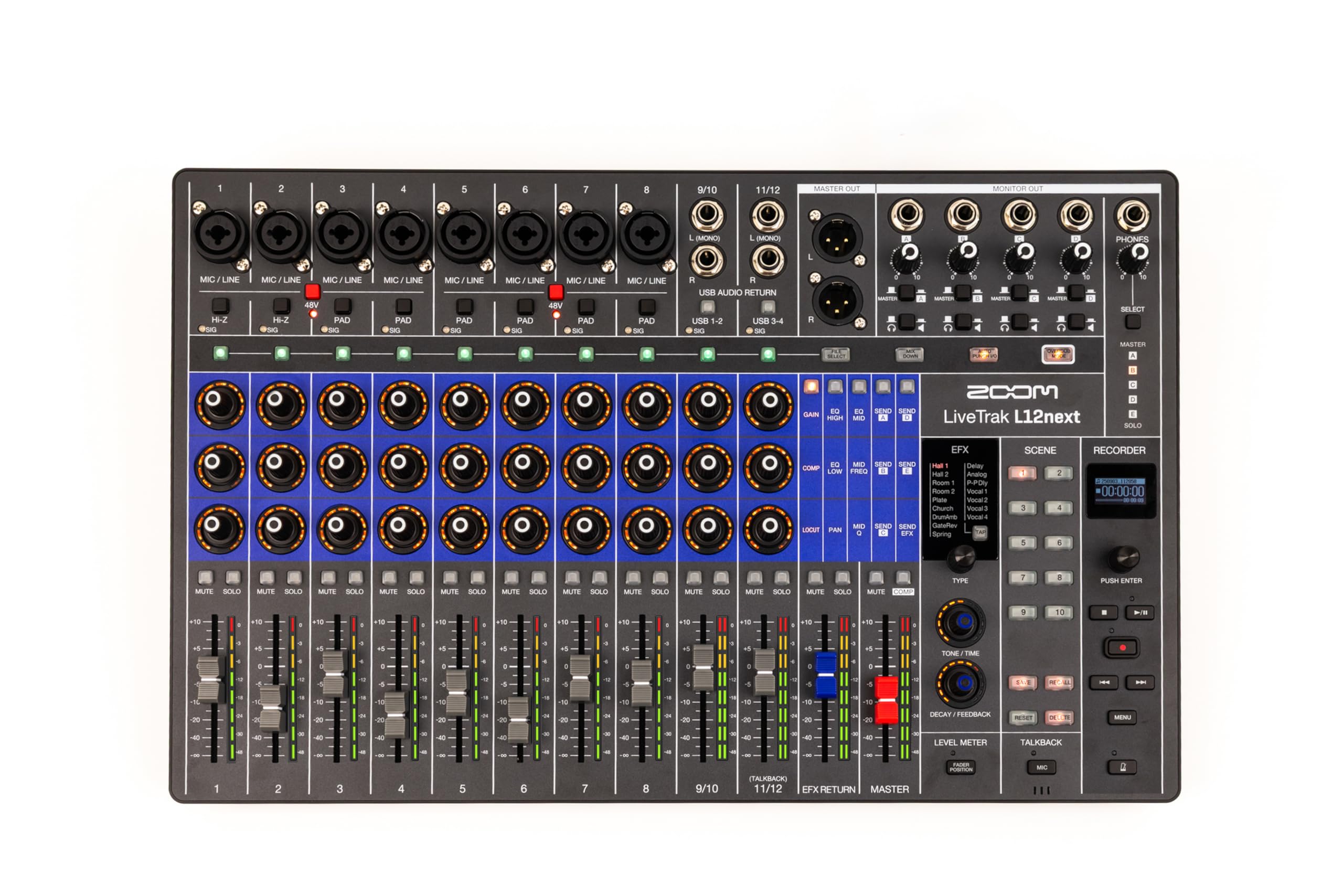 Amazon | Zoom LiveTrak L12next デジタルミキサー&マルチトラック