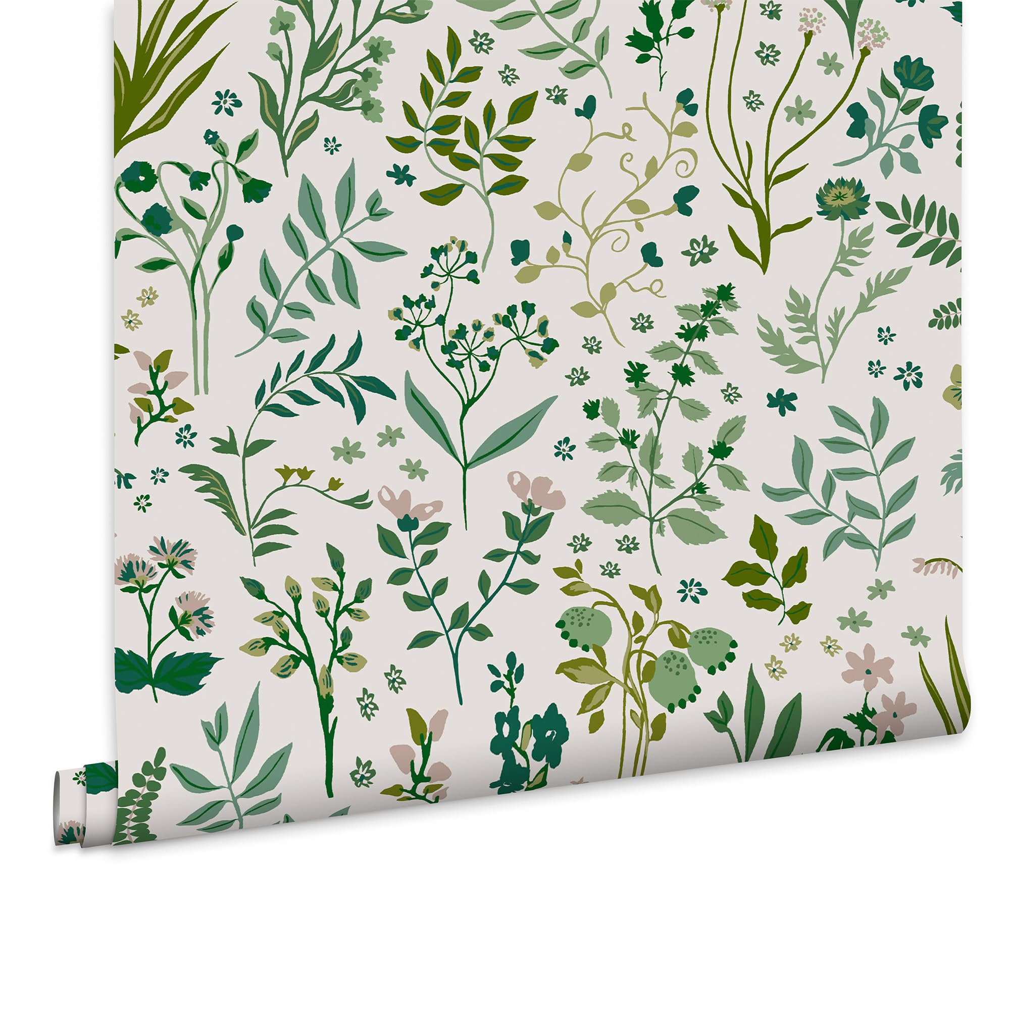 Joules Holcombe Floral Cream Wallpaper