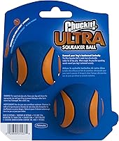 Vista 3 de CHUCKIT Pelota ultra chirriadora para perros pequeños, pequeña