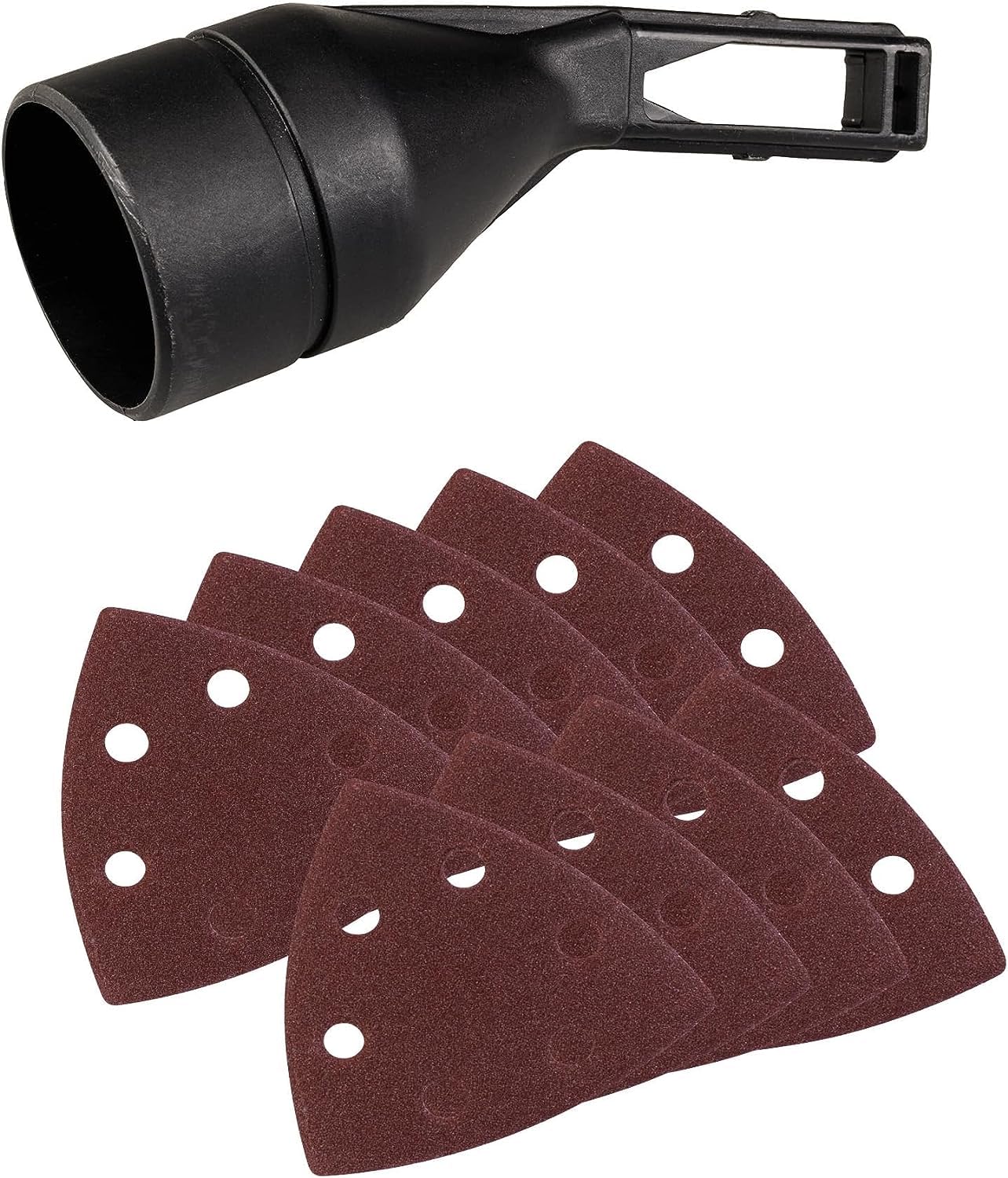 Einhell Smerigliatrice a delta TC-DS 20 E (200 W, circuito oscillante da 2 mm, fino a 22.000 giri/min, regolazione della velocità, pattino abrasivo con velcro, incl. 9 fogli di carta vetrata)