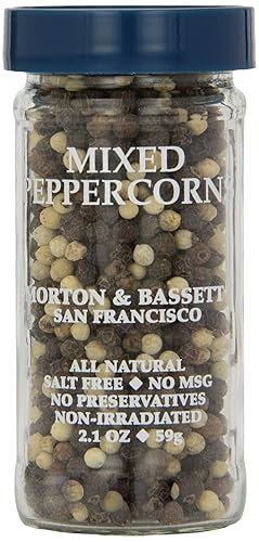 Miniatura 1 de Morton & Bassett Granos de pimienta mixtos, frascos de 2.1 onzas (paquete de 3)