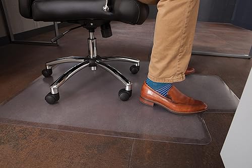 Miniatura 9 de OFM Tapete para silla de oficina para suelo de madera dura tapete fácil de deslizar para silla de escritorio de computadora en suelos de madera dura