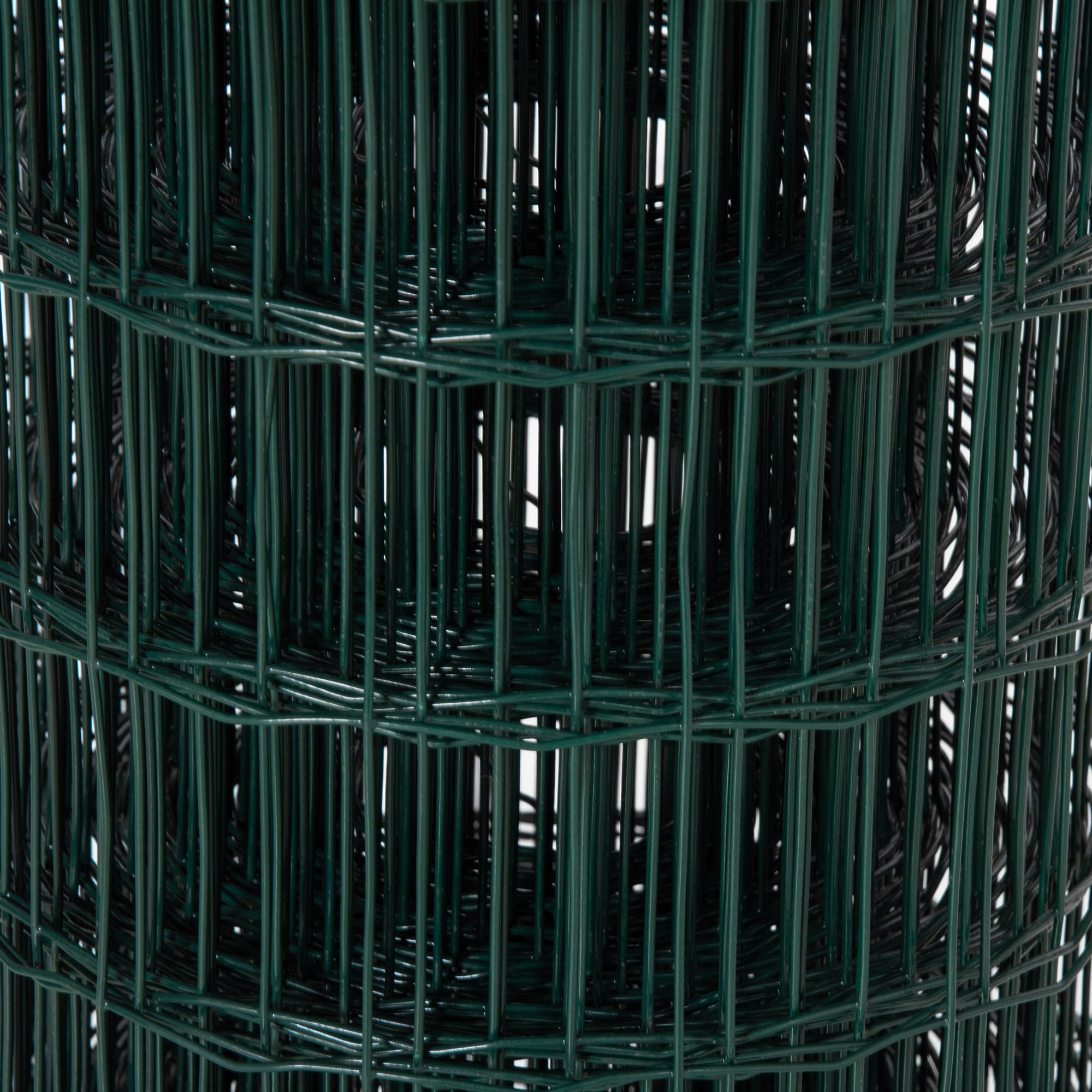 Outsunny Rete di Recinzione 25x1.7m in Acciaio Plastificata per Giardini e Spazi Esterni, Rotolo da 25m e Altezza 1.7m, per Giardino e Pollame, Verde