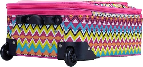 Miniatura 160 de Rockland, juego de equipaje de dos piezas, Carbón), F102