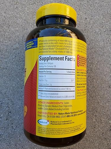 Miniatura 2 de Nature Made Cholest Off Plus 900mg Esteroles Vegetales 210 Cápsulas Blandas