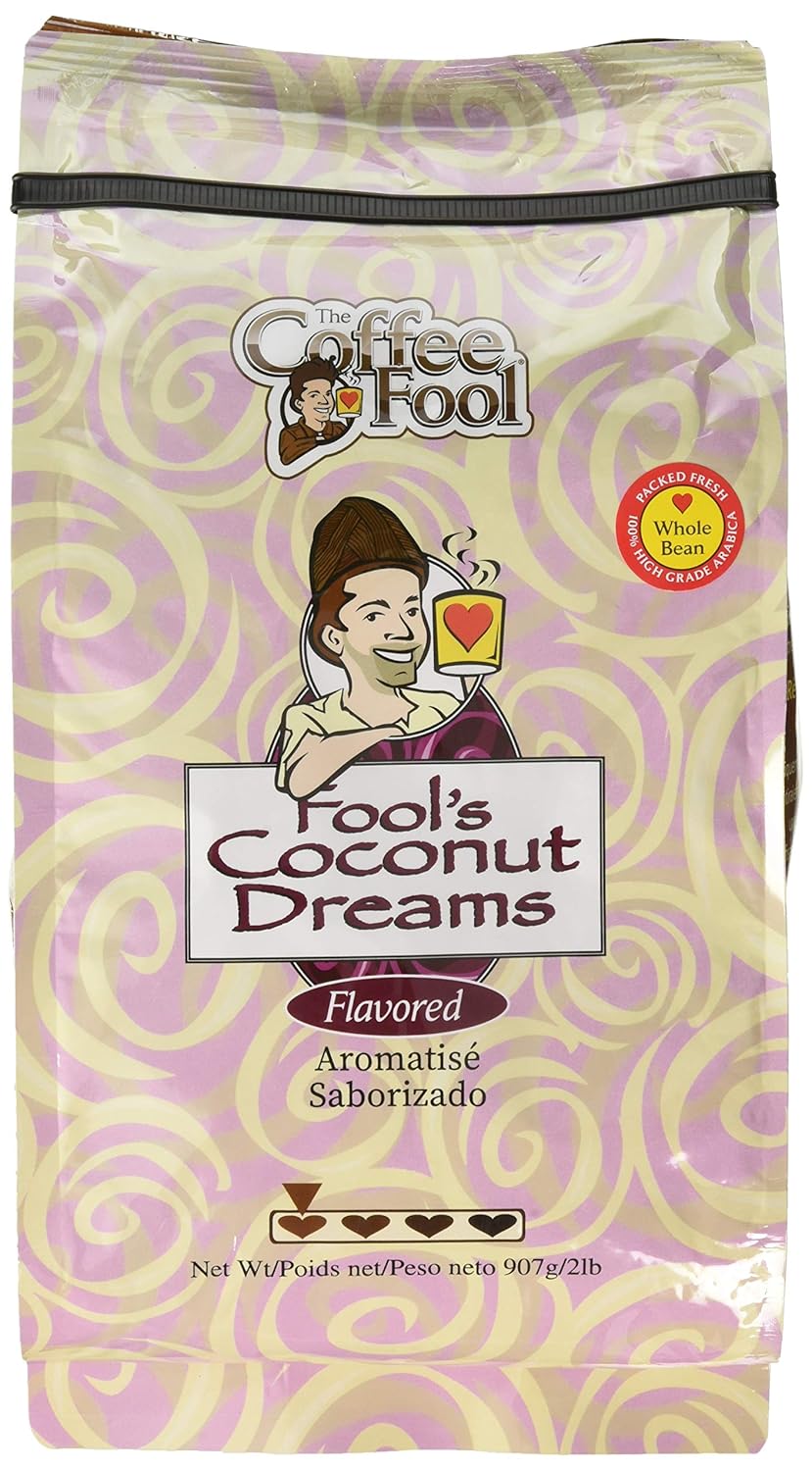 Coffee Fool’s Caribbean Hazelnut, 2 Pound (Coarse Grind)