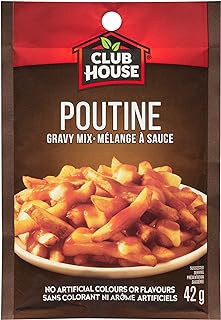 Club House Poutine Gravy Mix, 42g/1.5oz (Imported from Canada)