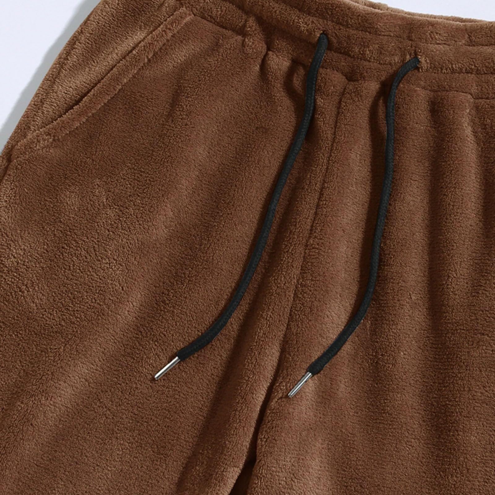 Conjunto de Pijama de Forro Polar for Hombre Pijama Suave con Capucha,pantalón de chándal, Conjunto de Sudadera de Manga Larga y pantalón Corto for Dormir, Ropa de Estar por casa