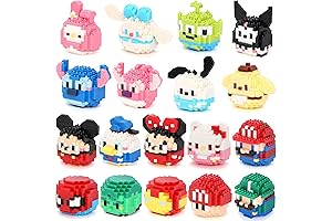 Himiko Mini Cute Cartoon Figures Building Blocks Set