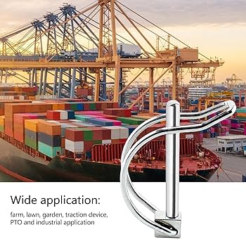 Amazon.co.jp: ワイヤー ロック ピン - 安全カプラー ピン | 316