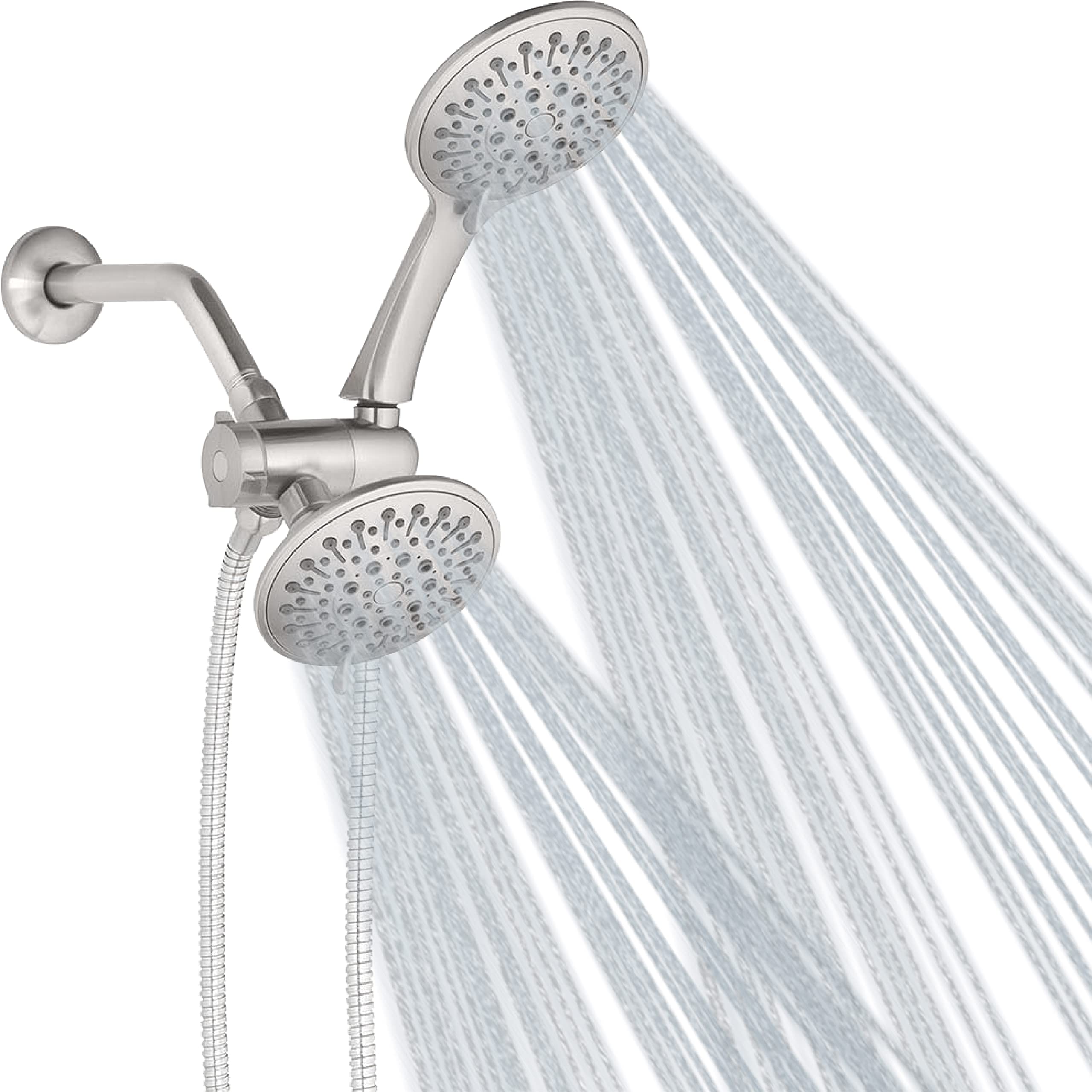Buy Homewerks HS03C525BN 5Setting Dual Shower Head, Handheld and