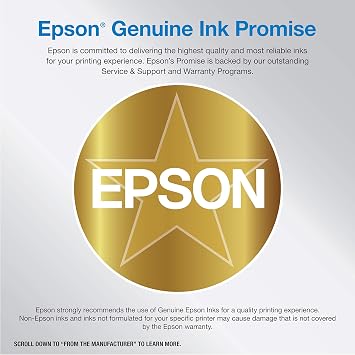 Epson EcoTank Photo ET-8550 Wireless Wide-Format Color All-in-One Supertank Printer - Scanner, Copier - Ethernet - 4.3-inch Color Touchscreen