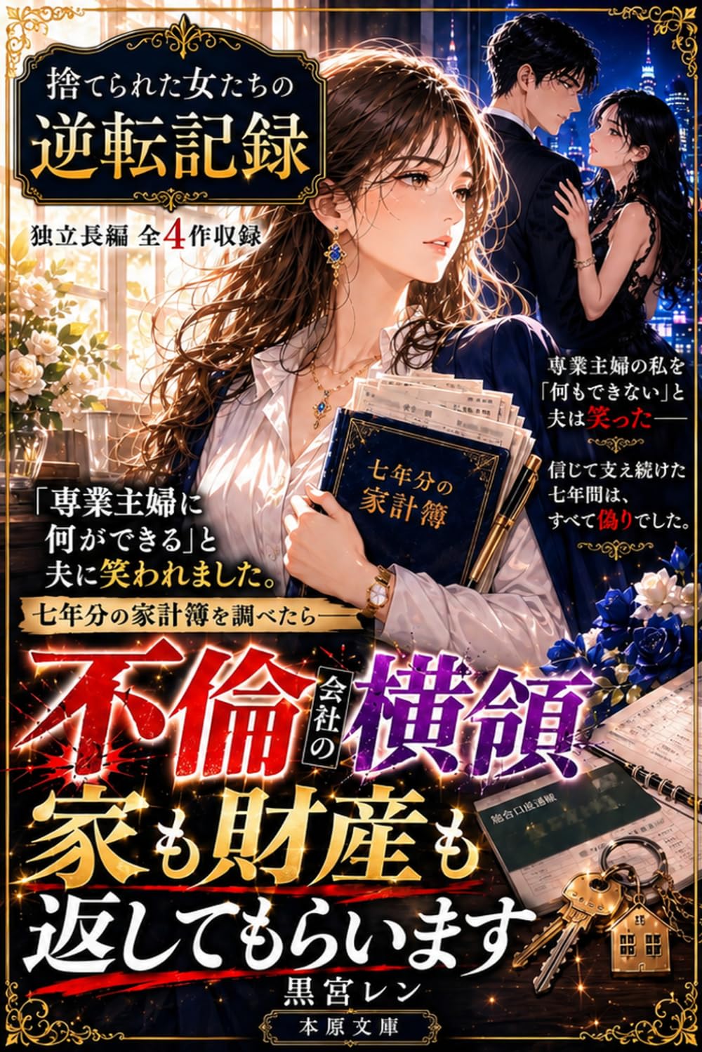 捨てられた女たちの逆転記録: 「専業主婦に何ができる」と夫に笑われました。七年分の家計簿を調べたら、不倫だけでなく会社の横領まで見つかったので、家も財産も返してもらいます　独立長編全4作収録
