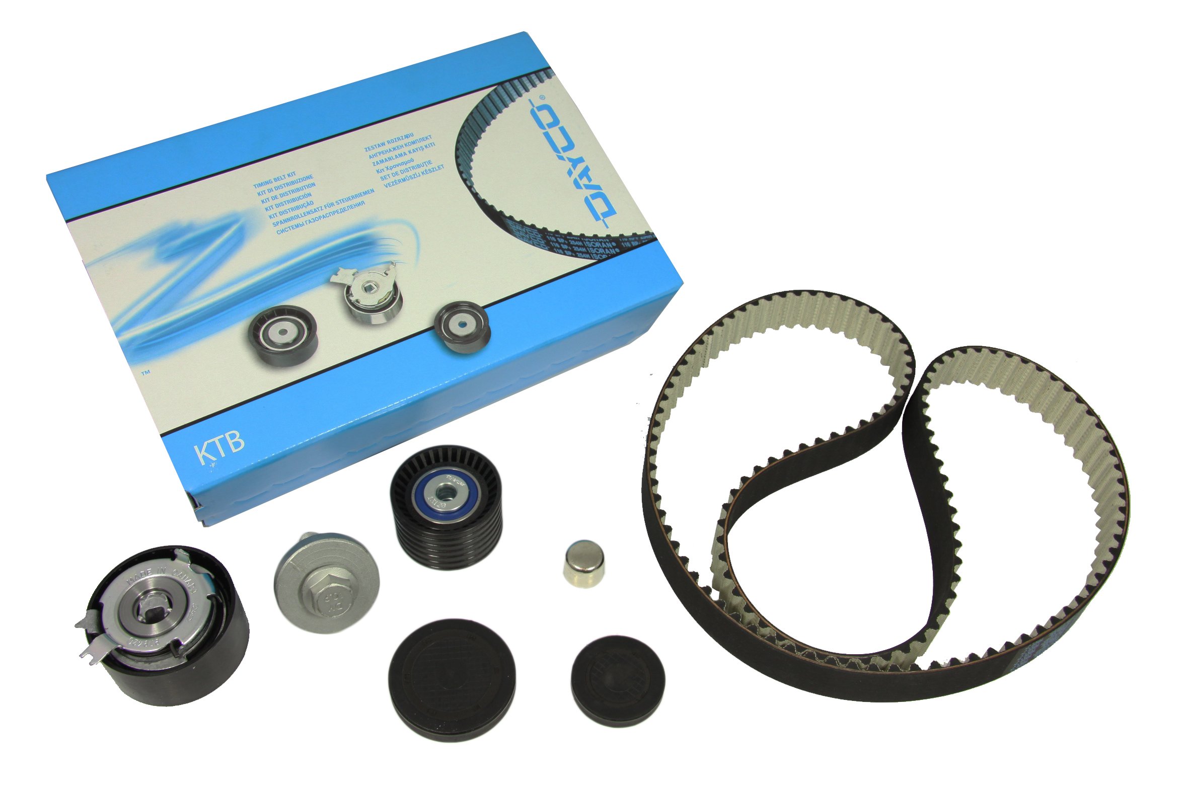 KTB460 DAYCO Timing Belt Set for DACIA,LADA,NISSAN,RENAULT