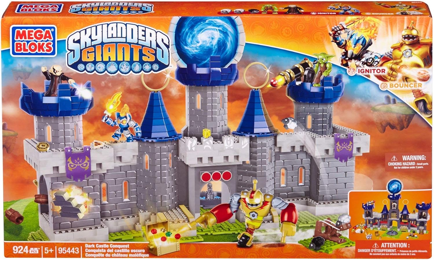 Mega Bloks Skylanders Dark Castle Conquest