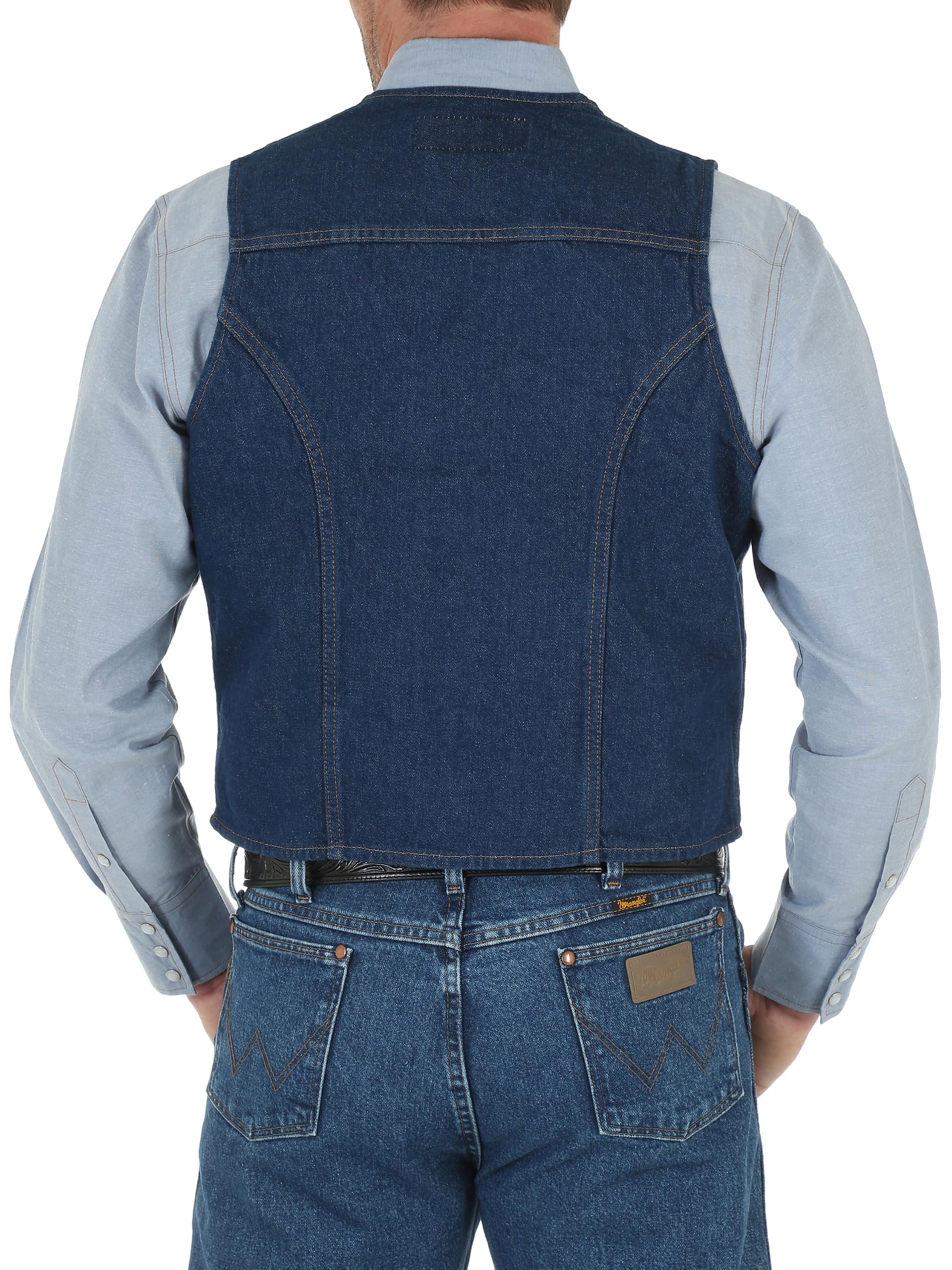 Wrangler Ungefütterte Jeansweste für Herren – Ansicht 2