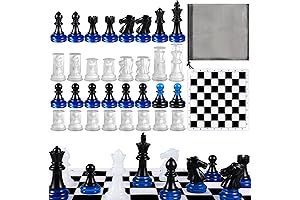 Large Size Chess Resin Mold for Epic DIY Chess Pieces