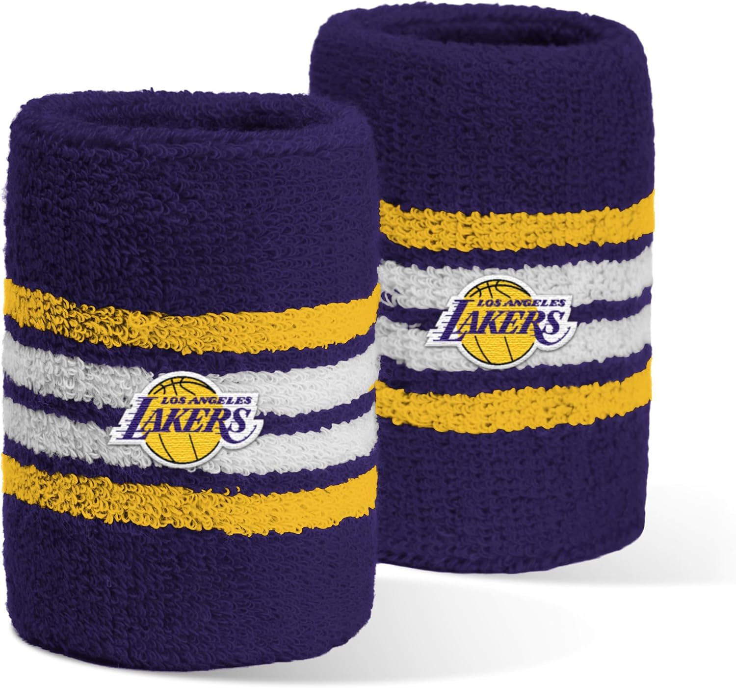 For Bare Feet NBA Officially Licensed Team Logo Headband & Wristband Combo Pack Team Color OSFM