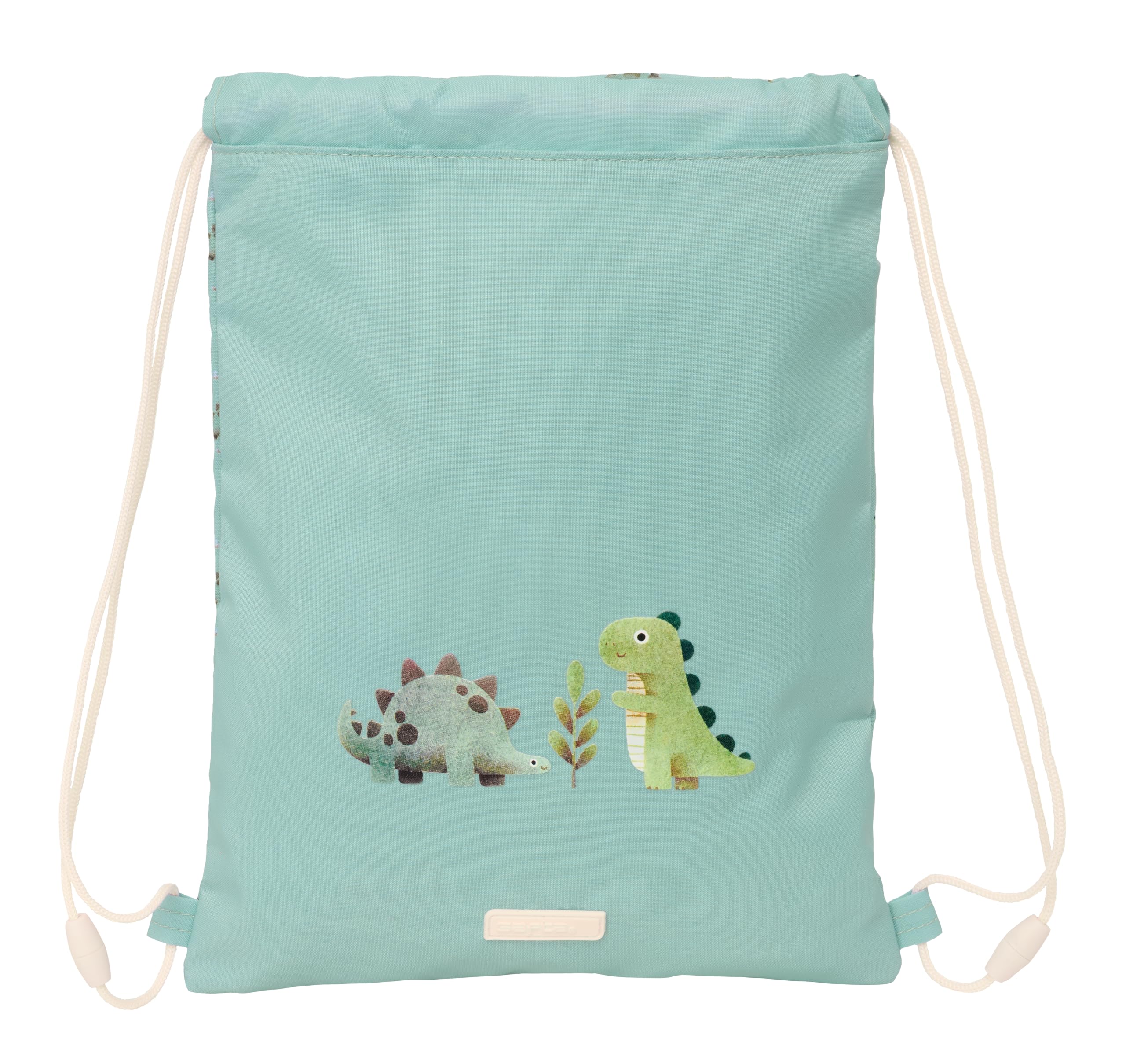 SAFTA PREESCOLAR DINOS – Junior Flat Bag Backpack, Ideal for Children of Different Ages, Comfortable and Versatile, Quality and Resistance, 26 x 34 cm