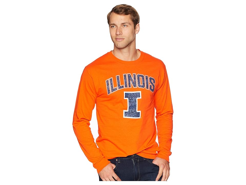 

Champion College Illinois Fighting Illini Long Sleeve Jersey Tee (Orange) Boy's T Shirt