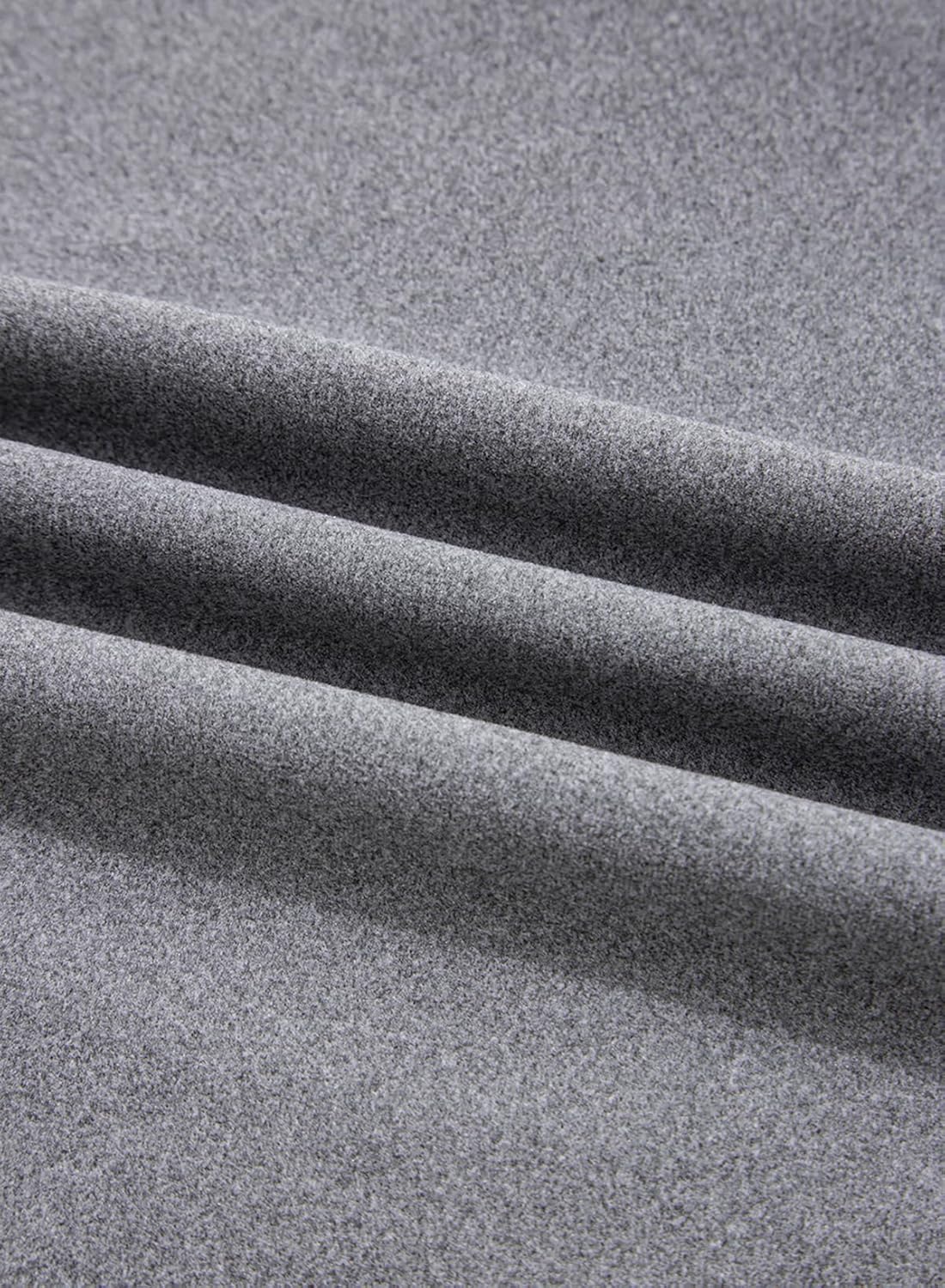 Dokotoo Hoodies for Women Long Sleeve Drawstring Button V Neck Fleece Casual Lightweight Pullover Sweatshirt Hooded Tops - Image 5