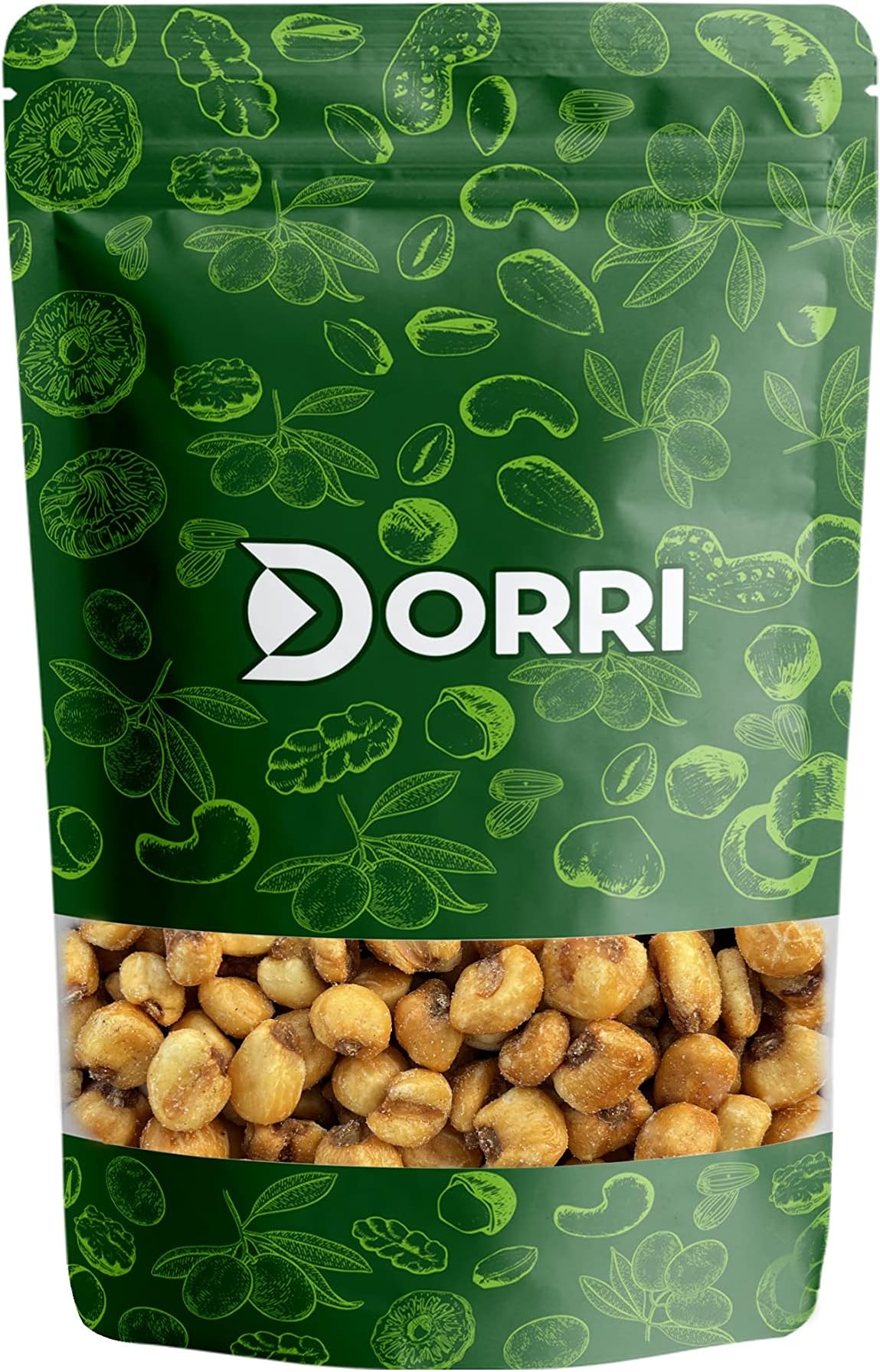 Giant Roasted Salted Corn 1kg | Toasted Corn, Roasted Salted Corn Nuts Kernels, Original Salt Flavour, Party Snack (Available from 150g to 5kg)
