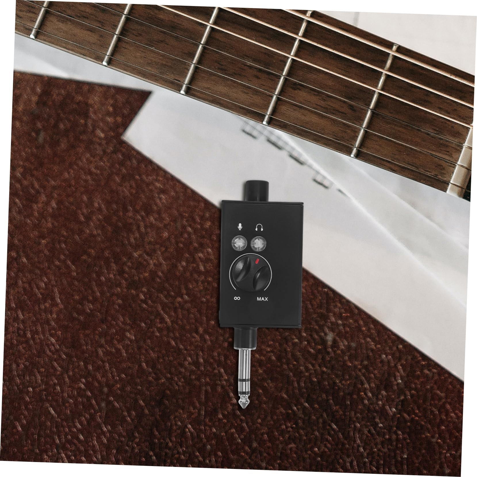 IMIKEYA Convertitore Mixer Audio Portatile Per Live Streaming e Podcasting Con Dispositivo Di Modifica Vocale e Interfaccia Di Missaggio