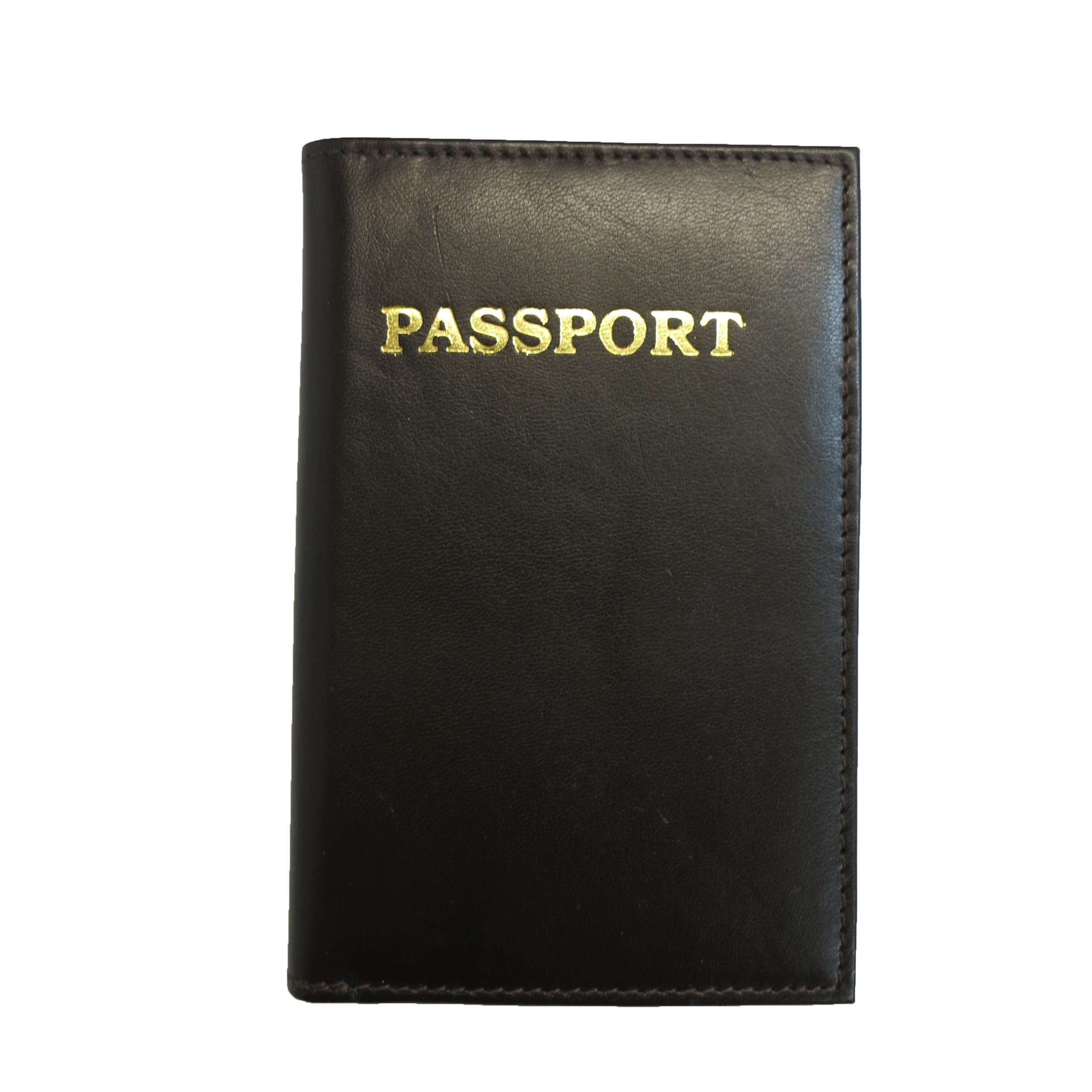 MarshalLeather Cover Passport Holder